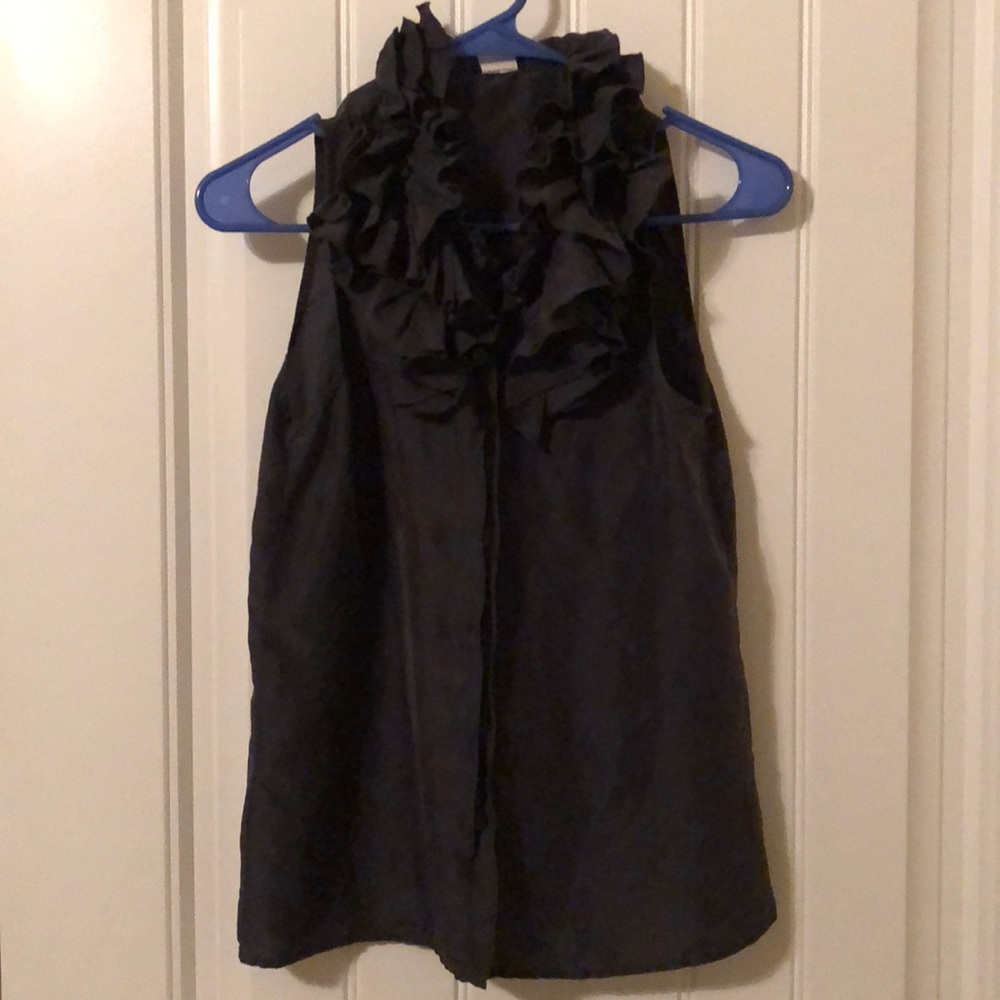 J Crew Black Tank